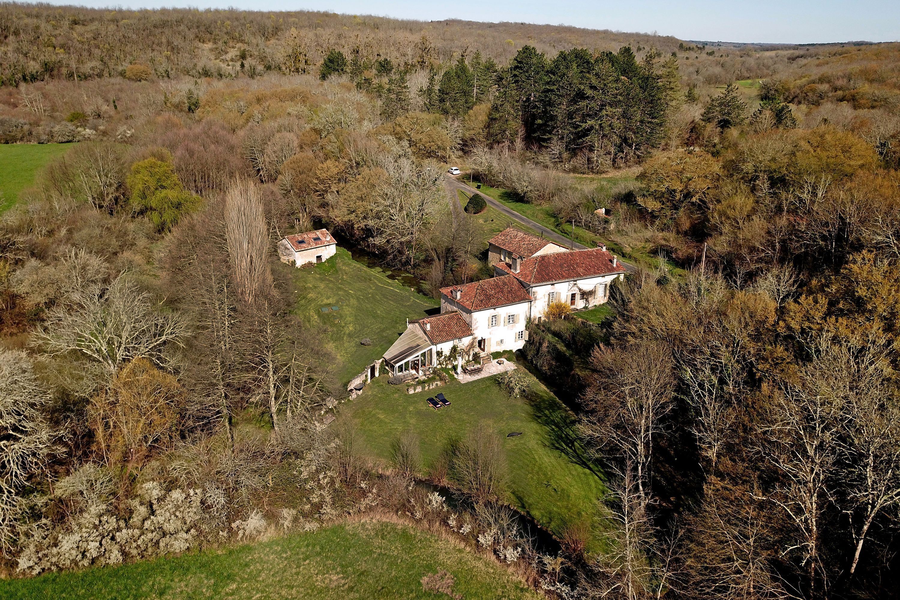 A charming old Water Mill in Perigord, surrounded by nature