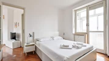 Apartment, 1 Bedroom | 1 bedroom, iron/ironing board, free WiFi, bed sheets