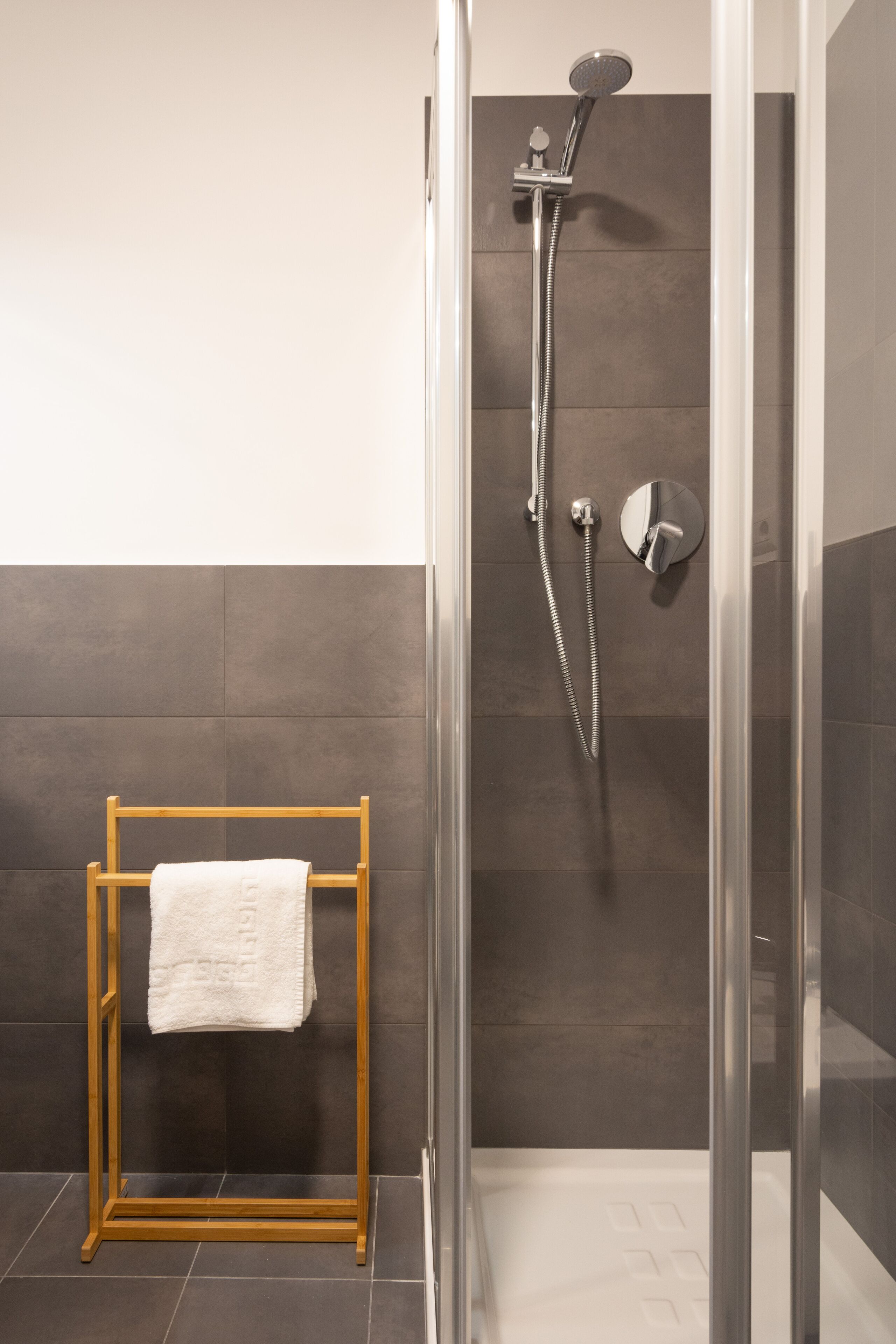Apartment, 1 Bedroom (Bilo 2) | Bathroom shower