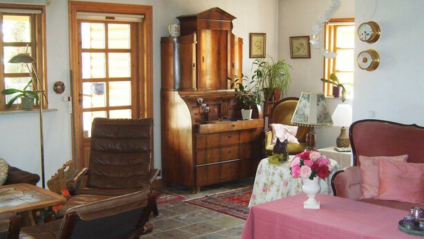 Living room - Peaceful Holiday Home in Sydals Jutland With Garden (Sydals)