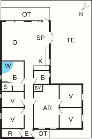 Ferienhaus | Grundriss