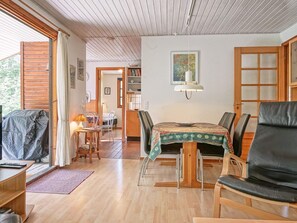 House | Living area | Fireplace - 6 Person Holiday Home in Ronne (Ronne)