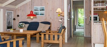 บ้านพักไม้ใน Jutland ใกล้ทะเล