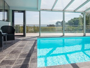 Pool - 5 Star Holiday Home in Knebel (Knebel)