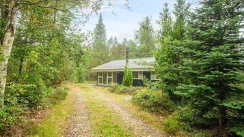 Vue depuis lâhĂ©bergement