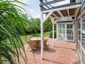 Outdoor dining - 10 Person Holiday Home in Blavand (Blavand)