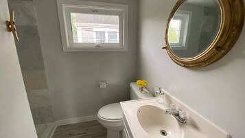 Dutxa, assecador de cabells, tovalloles i xampú