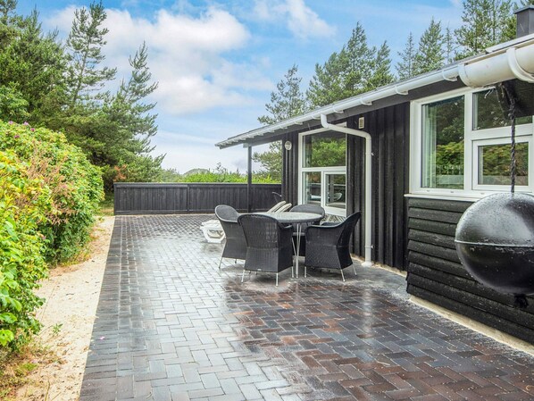 Hus | Udsigt fra overnatningsstedet