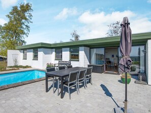 Exterior - Modern Holiday Home in Jutland With Swimming Pool (Ebeltoft)