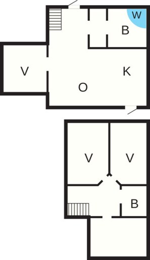 Casa | Planta do andar