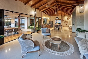 Living area - Selva Resort (Cóbano)