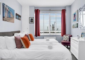 3 soverom, strykejern/-brett, wi-fi (inkludert) og sengetøy