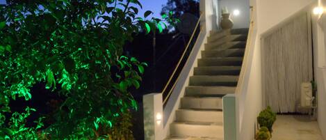 Overnattingsstedets uteområder