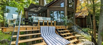 Beautiful Cottage & Bunkie w/ Unbeatable Boathouse Deck! South Rosseau! Sunsets!