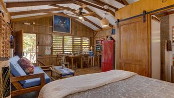 1 chambre, fer et planche Ă repasser, Wi-Fi gratuit, draps fournis