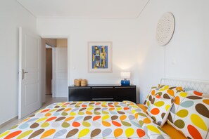 1 makuuhuone, silitysrauta/-lauta, ilmainen Wi-Fi, vuodevaatteet