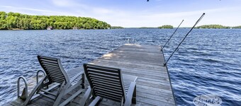 Port Carling! On Rosseau 4 bdrm, 2 bath! Sunsets! New Dock!