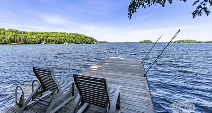 Port Carling! On Rosseau 4 bdrm, 2 bath! Sunsets! New Dock!