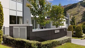 A modern building with a nameplate reading "BOWEN VIEW."