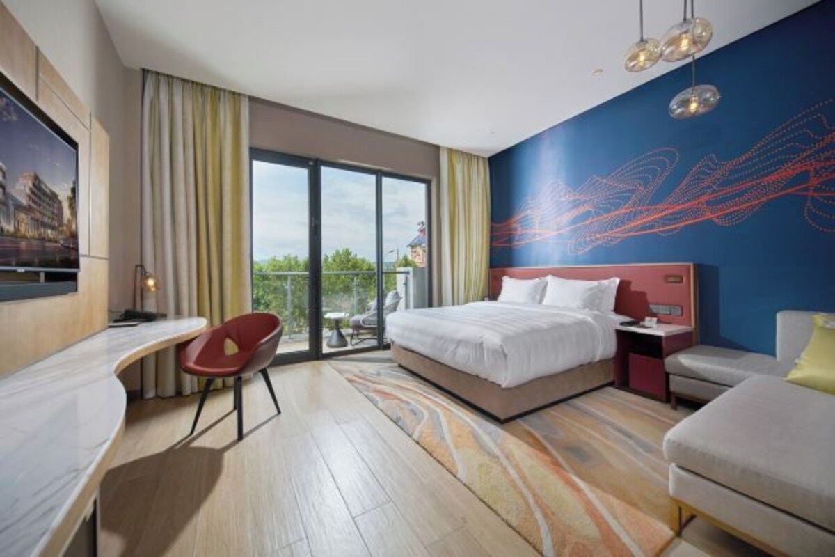 Premium bedding, down comforters, memory foam beds, minibar