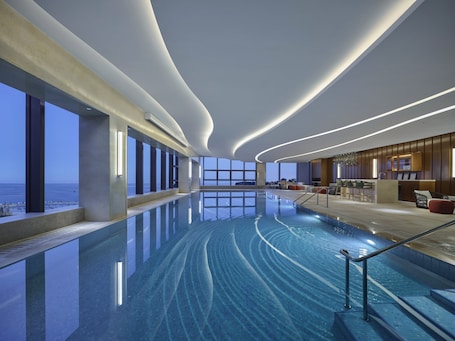 Indoor pool. Hard Rock Hotel Dalian