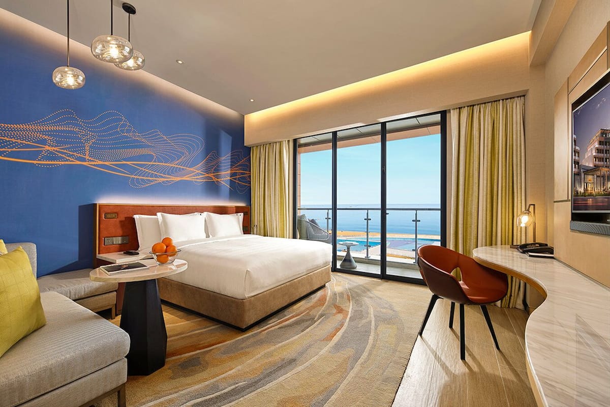 Premium bedding, down duvets, memory-foam beds, minibar