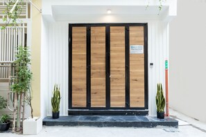 Entrada de la propiedad