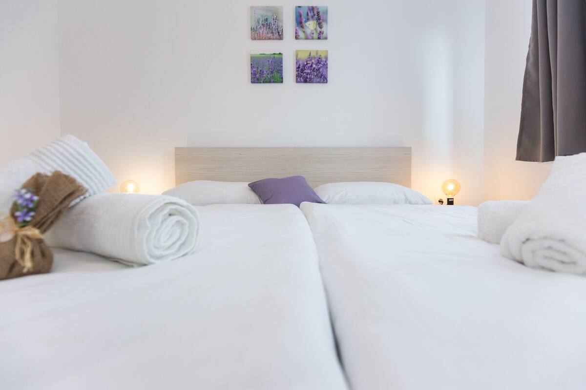 Appartamento (Basement Level) | 1 camera, una cassaforte in camera, una scrivania, tende oscuranti