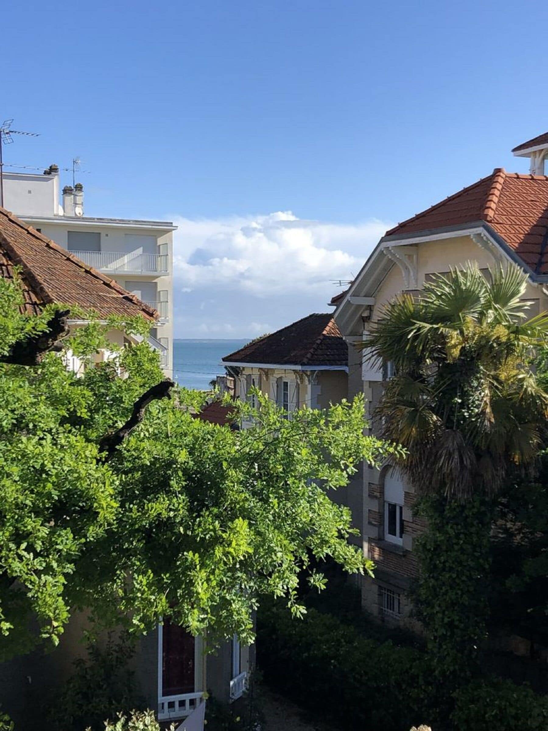vue du balcon
