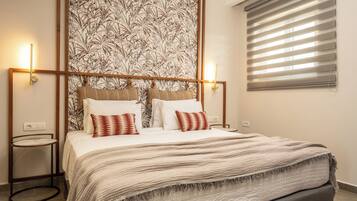 Junior Suite Apartment | Memory foam-senger, skrivebord, lydisolert og strykejern/-brett