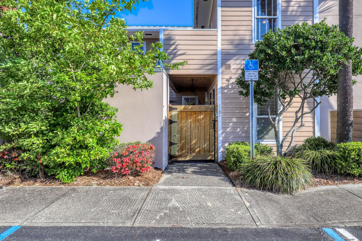 Photo 21 of Lovely condo with a furnished patio & on-site pool - beach access