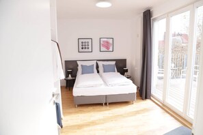 1 bedroom, in-room safe, iron/ironing board, travel cot - 40QM ROOFTOP TERRACE DESIGN APARTMENT by BENSIMON (9) (Berlin)