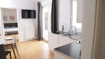 1 bedroom, in-room safe, iron/ironing board, travel crib