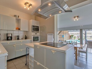 Microwave, oven, dishwasher, toaster