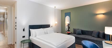 高级房 (Armonia) | 高档床上用品、羽绒被、Select Comfort 床、迷你吧