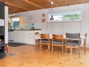 House | Private kitchen | High chair - 7 Person Holiday Home in Knebel-by Traum (Knebel)