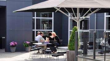 Hus | Udsigt fra overnatningsstedet