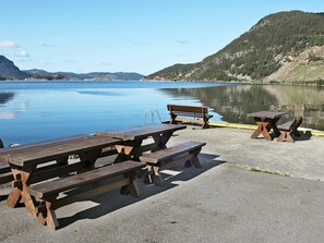 Property grounds - 9 Person Holiday Home in Fister (Hjelmeland)
