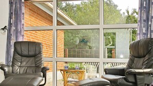 Balcony - Delightful Holiday Home in Haderslev With Barbecue (Haderslev)