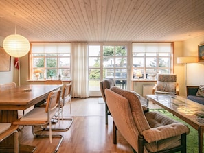 Living room - Peaceful Holiday Home in Funen Denmark With Terrace (Millinge)