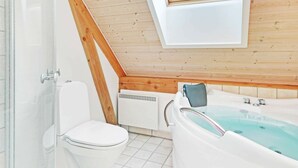 Bathroom - Modern Holiday Home in Blavand Denmark With Spa (Blavand)