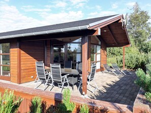 Outdoor dining - 8 Person Holiday Home in Fjerritslev (Fjerritslev)