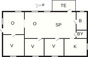 Floor plan - 6 Person Holiday Home in Ostmark-by Traum (Östmark)