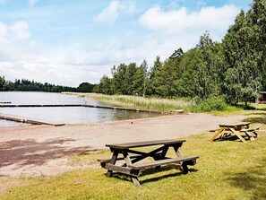 Outdoor dining - 6 Person Holiday Home in Gamleby-by Traum (Gamleby)