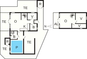 獨棟房屋 | 樓層平面圖