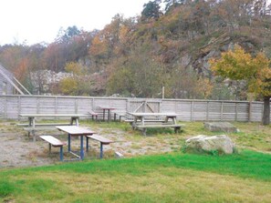 House | Outdoor dining - 10 Person Holiday Home in Lindesnes (Lindesnes)