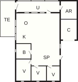 บ้านพัก | ผังชั้นอาคาร