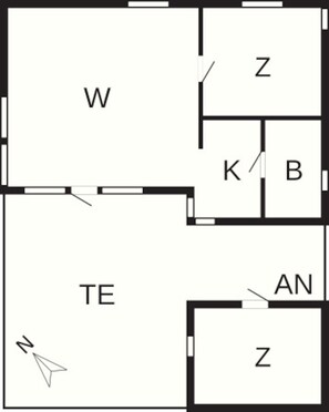 Casa | Planta do andar