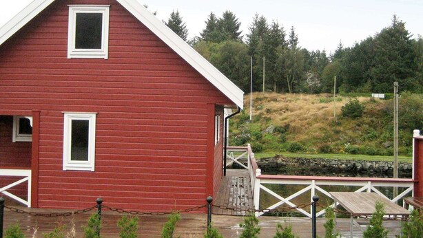 Property grounds - 7 Person Holiday Home in Bokn (Bokn)