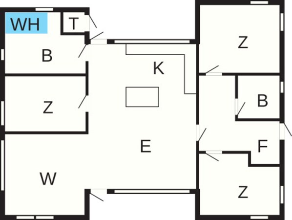 مخطط تصميم الطابق